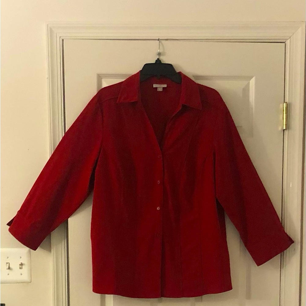 Roz & Ali - Women’s Dress Blouse, Size 1X